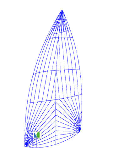 Генакер - A0  - Lidgard Sailmakers - для яхты, участвующей в регате