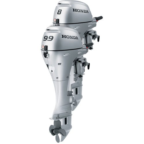 Подвесной двигатель - BF8 - Honda Marine - на бензине / прогулочный / с охлаждением водой
