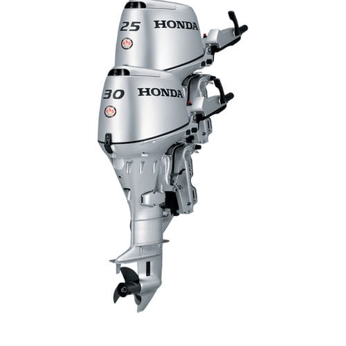 Подвесной двигатель - BF25 - Honda Marine - на бензине / прогулочный / с охлаждением водой