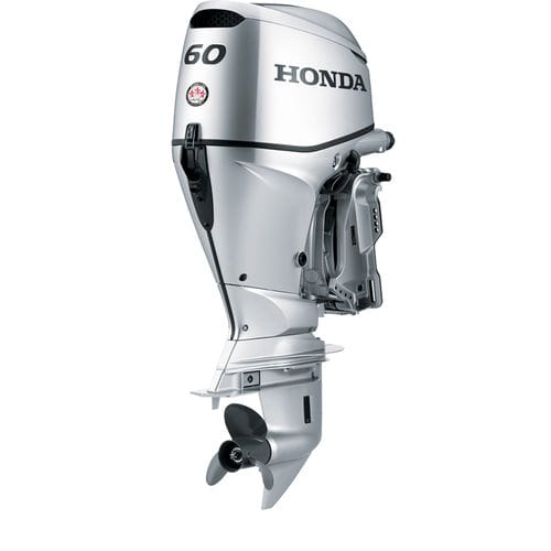 Подвесной двигатель - BF60 - Honda Marine - на бензине / прогулочный / с охлаждением водой