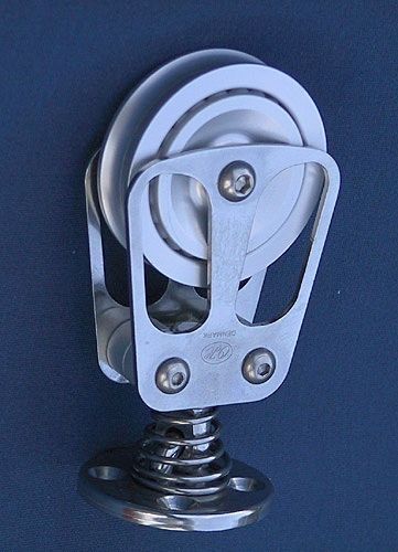 Одиночный такелажный блок - 710705 - OH MARINE EQUIPMENT - вертикальный / трос макс.: 14 мм / для парусника