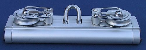 Шкотовая лебедка грота - OH MARINE EQUIPMENT - фиксированные шкивы / на шариковых подшипниках / с поворотной скобой