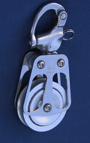 Одиночный такелажный блок - 710623 - OH MARINE EQUIPMENT - с крючком ...