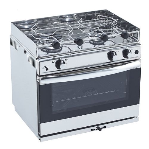 Плита с духовкой для катера - Grand Large - Eno - газовая / 2 горелки / со встроенным грилем