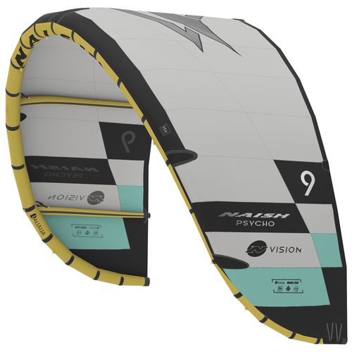 Крыло для кайтсерфинга в форме С - Psycho Nvision - Naish Kiteboarding - время, проводимое в воздухе