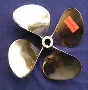 Гребной винт для спортивного катера - CompuThrust 4B - Austral Propeller - с фиксированным шагом / вал винта / 4 лопасти