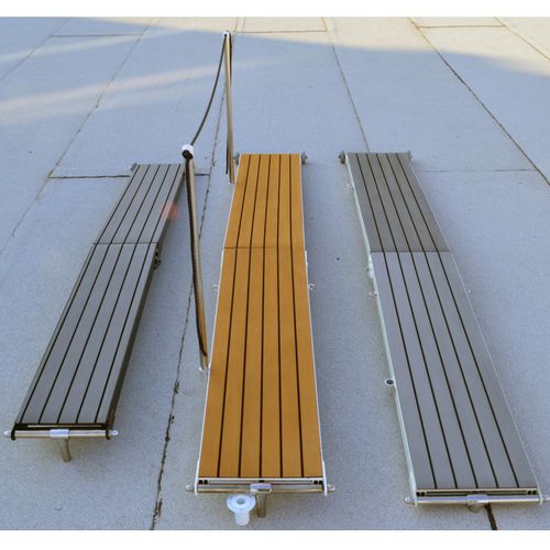 Мосток для яхты - STFPP-220MG - SEA TECH & FUN - SPADE - для катера / для парусника / складной
