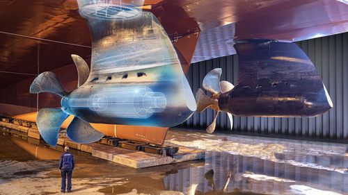 Винторулевая колонка для судна - SiPOD-M - SIEMENS energy marine