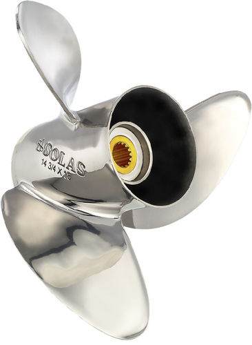 Гребной винт для катера - HR TITAN 3 - SOLAS Propellers - с фиксированным шагом / подвесной и транцевый гребной агрегаты / 3 лопасти