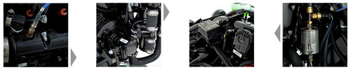 Двигатель in-bord - RAPTOR 440 - Indmar - на бензине / прогулочный