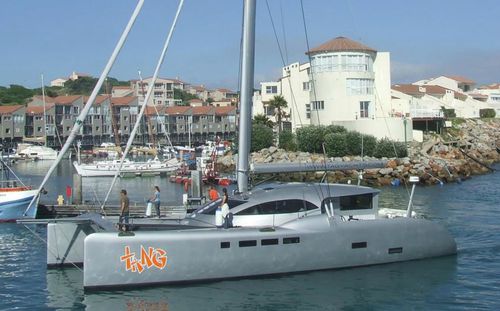 Парусная яхта катамаран - TAG 60 - Young Yacht Design - круизная / пассажирская палуба