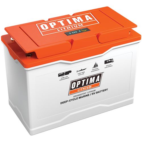 Морская аккумулятор - ORANGETOP™ Q31M-DC150 - Optima Batteries - 12,8 В / литиевая / с системой управления встроенным аккумулятором