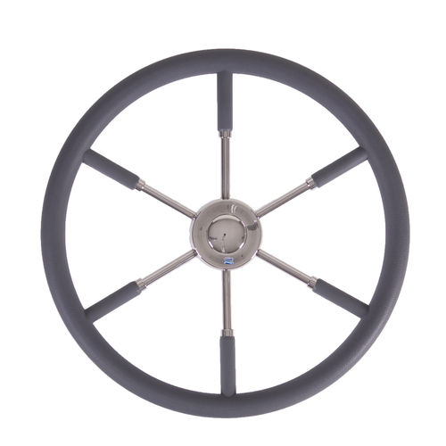 Штурвал для моторного катера с полиуретановым покрытием - 12 - 6 spokes - Stazo marine equipment bv - классический