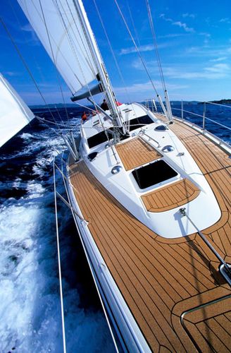 Противоскользящее покрытие для палубы - Marinedeck 2000® - Stazo marine equipment bv - под тиковое дерево