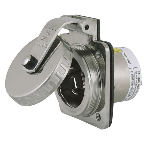 Электрическая розетка для понтона - HBL363SSX - Hubbell Marine Electrical Products - внутренняя резьба