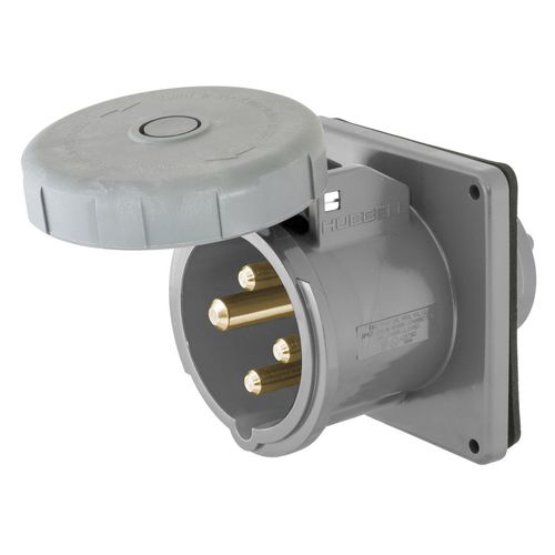 Герметичная розетка для катера - M4100B12R - Hubbell Marine Electrical Products - наружная резьба