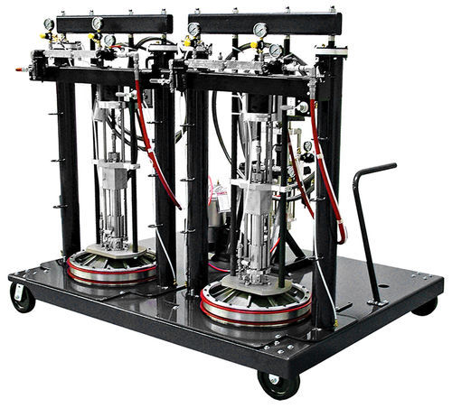 Установка для напыления клей - 1:1 55-Gallon - Magnum Venus Products - подвижная / для судостроительной верфи