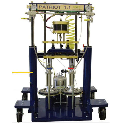 Установка для напыления клей - 1:1 5-Gallon - Magnum Venus Products - подвижная / для судостроительной верфи
