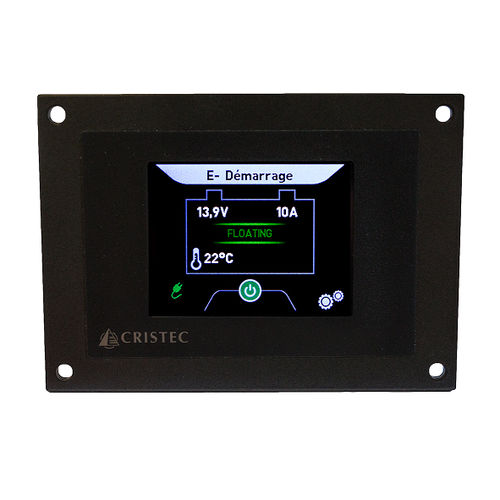 Система управления аккумулятором для катера - YPO-DISPLAY-R - CRISTEC - для яхты / для судна