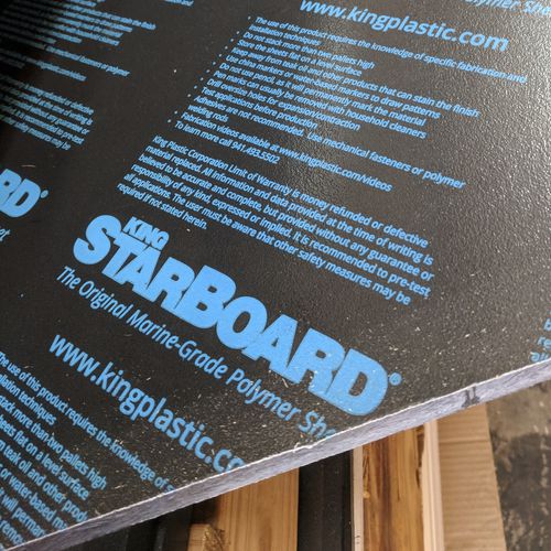 Декоративная панель - King Starboard - World Panel Products Inc - из пластика