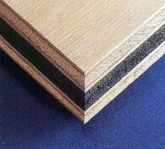 Сэндвич-панель для звукоизоляции - Acoustic Panels - World Panel Products Inc - из каучука / дерево