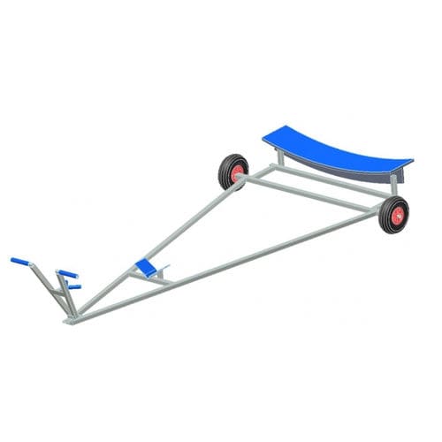 Тележка для спуска на воду - Zinc Galvanized Steel - Devoti Sailing - для швертбота