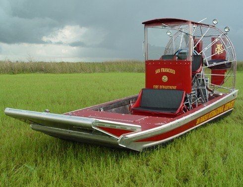 Коммерческий гидроглиссер - SAN FRANCISCO - Diamond Back Airboats - спасательно-поисковый