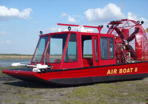 Коммерческий гидроглиссер - SEARCH 17 - Diamond Back Airboats - спасательно-поисковый
