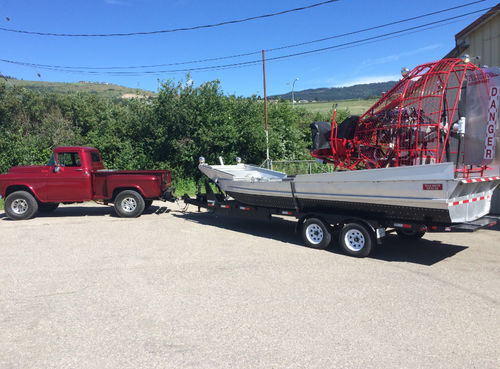 Гидроглиссер для частного использования - 18 x 8′  - Canadian Airboats - для перевозки пассажиров