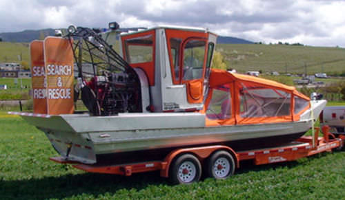 Коммерческий гидроглиссер - 19.5X8.5 ENCLOSED - Canadian Airboats - спасательно-поисковый