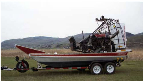 Гидроглиссер для частного использования - 17X8 WORK AMPHIBIOUS - Canadian Airboats