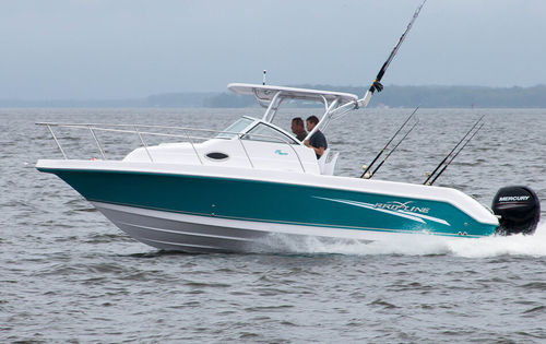 Прогулочный катер с каютой c подвесным мотором - 26 EXPRESS - Pro Line Boats - двухмоторный / открытый / оффшорный