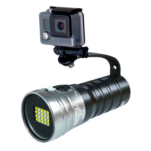 Фонарь для дайвинга светодиод - Wide 20 EVO UV - Bersub - ультрафиолетовый / разведочный