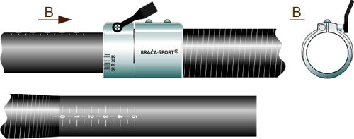 Весло для каяка - KID - Braca-sport - для спокойной воды / асимметричное / двойное