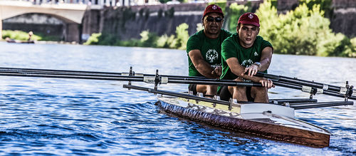 Гребная лодка для досуга - Double Canoè - Filippi - парная двойка