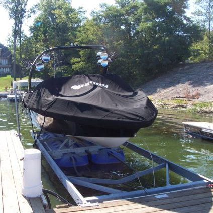Лифт для катеров - FRONT MOUNT™ - HydroHoist - плавучий