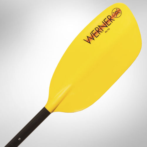 Весло для каяка - RIO FG - Werner Paddles - для бурной воды / асимметричное / двойное