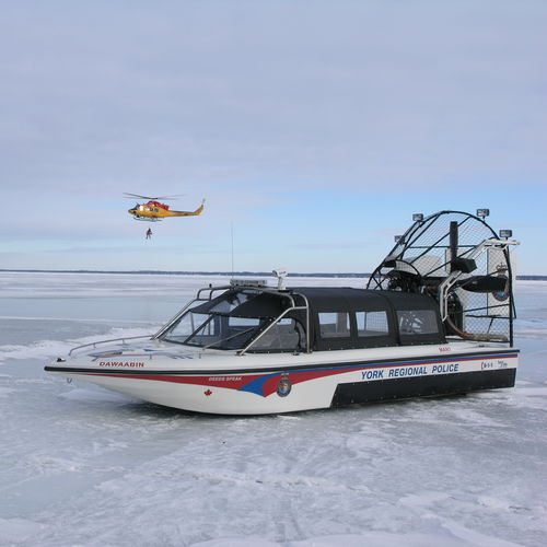 Коммерческий гидроглиссер - 24 - 1000 Island Airboats - спасательно-поисковый