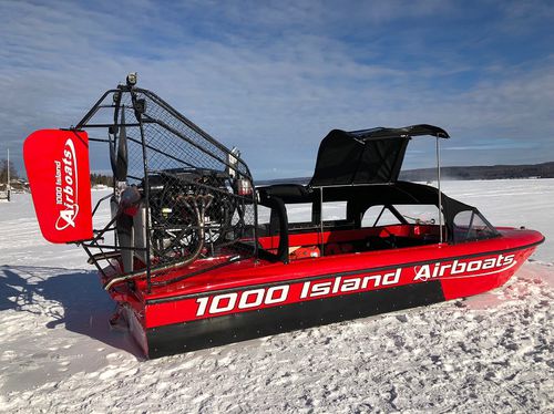 Коммерческий гидроглиссер - 24' Caravan - 1000 Island Airboats - для перевозки пассажиров / туристический