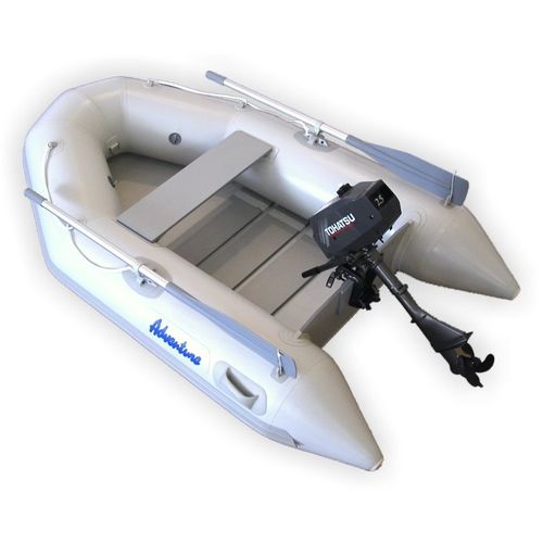 Надувная лодка c подвесным мотором - Travel 1  - Adventure Inflatable boats - складная / открытая / двухместная