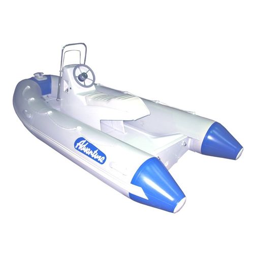 Надувная лодка c подвесным мотором - V-320 - Adventure Inflatable boats - полужесткая / открытая / с рулевой консолью