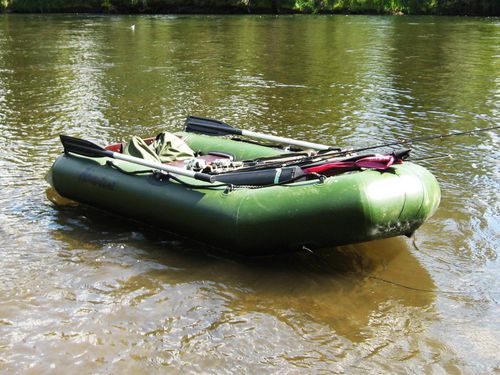 Надувная лодка c подвесным мотором - Scout  - Adventure Inflatable boats - складная / открытая / для рыбной ловли