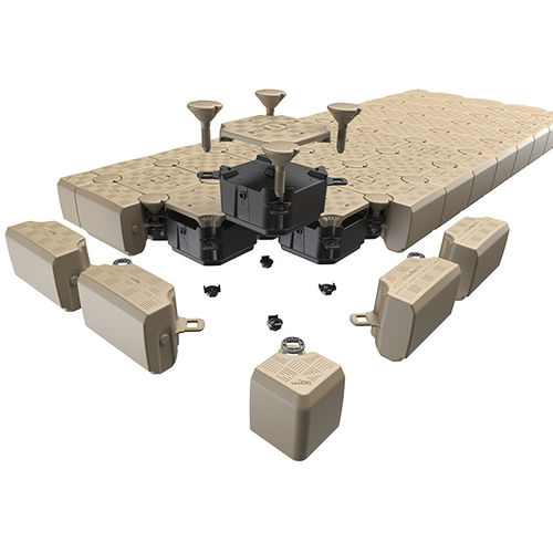Модульный плавающий модуль для понтона - Tiles - CANDOCK