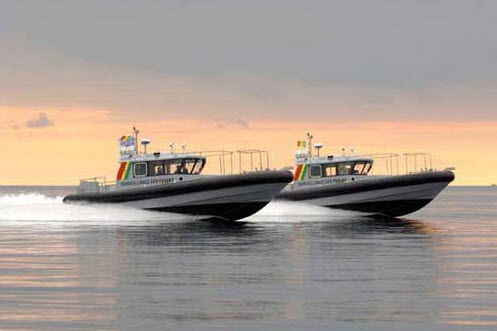 Профессиональный катер катер береговой охраны - RPB 12 PROP  - Raidco Marine - с внутренним мотором