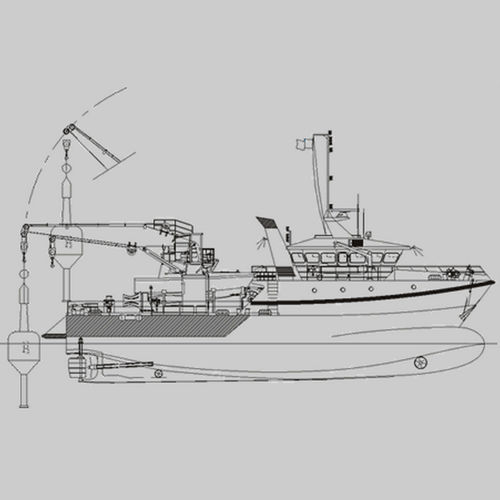 Многоцелевое судно лоцмейстерское судно - BUOY TENDER 32 - Raidco Marine - прибрежное