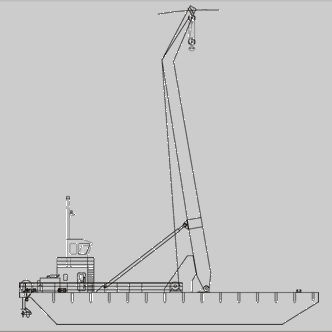 Специальное судно кран-баржа - DERRICK-PONTOON  - Raidco Marine