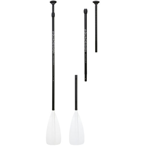 Весло для доски stand-up paddle - FIBRE 3 - AQUADESIGN - для досуга / симметричное / одиночное
