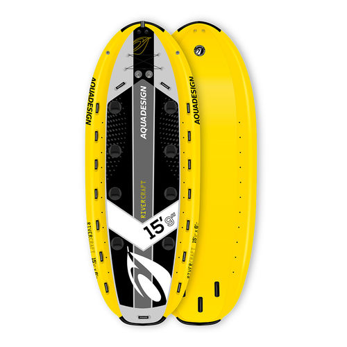 Надувная SUP-доска - RIVERCRAFT 15'9 - AQUADESIGN - для гонок / для серфинга / для спокойной воды