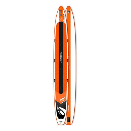 Надувная SUP-доска - SPEEDCRAFT  - AQUADESIGN - для гонок / для начинающих / среднего размера