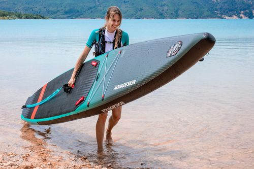 Надувная SUP-доска - FIRST  - AQUADESIGN - прогулочная / для гонок / экспертный уровень